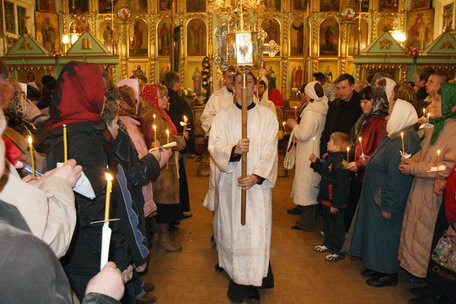 Выход Крестного хода